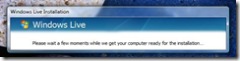 Windows Live 8.5 Get Ready For Installation